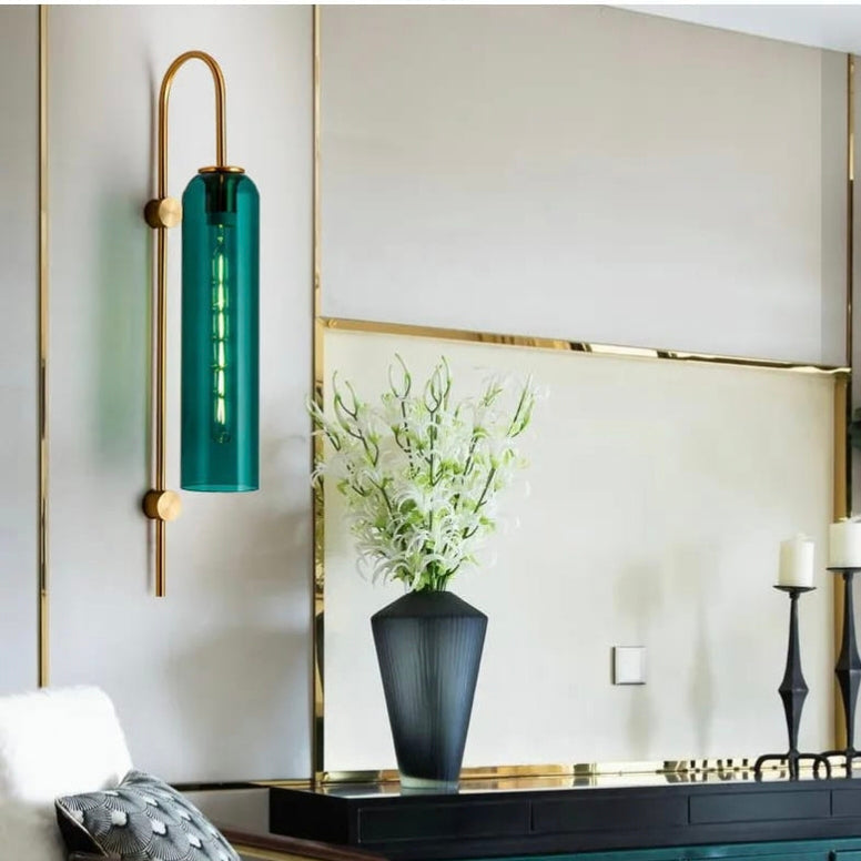 STODE® Designer Sunset Glass Wall Light – Elegant Ambient Lighting for Modern Interiors