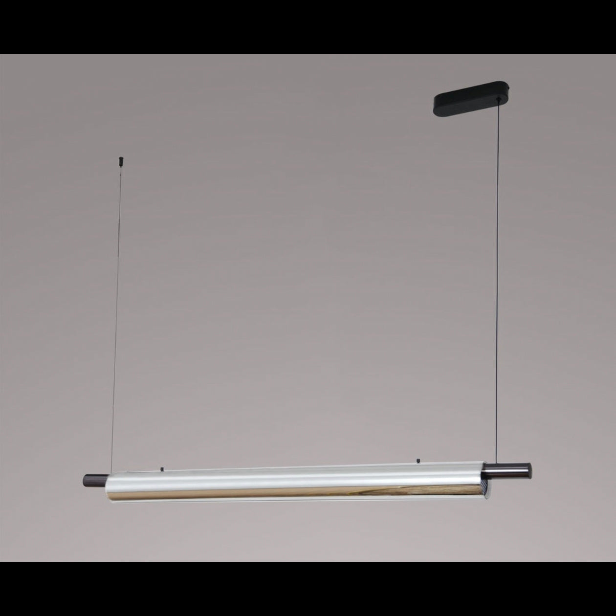 STODE® 36W Sleek Acrylic Tube LED Pendant Light | 1350mm Linear Hanging Lamp with 3-in-1 Color Modes (Warm, Cool & Natural White)