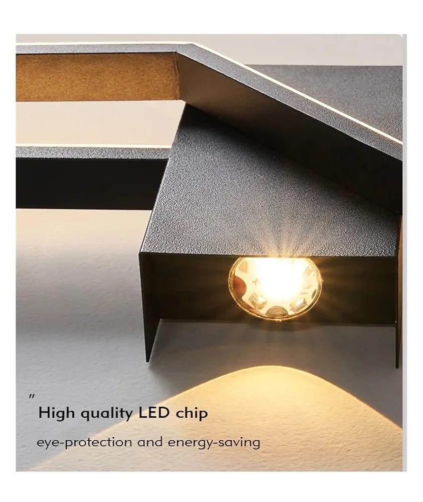 STODE® 600mm Minimalist LED Wall Lamp – Three Color Changing - Modern Strip Light for Living Room TV Background, Bedroom, Bedside & Aisle Decoration (Pack of 1)