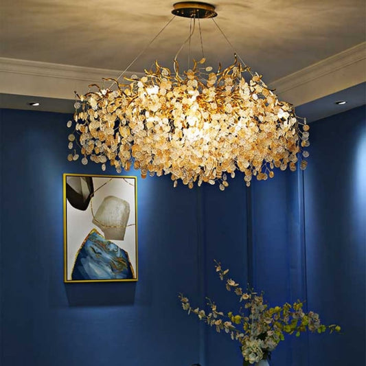 STODE® 800mm Handcrafted Glass Cloud Chandelier - Elegant Modern Lighting