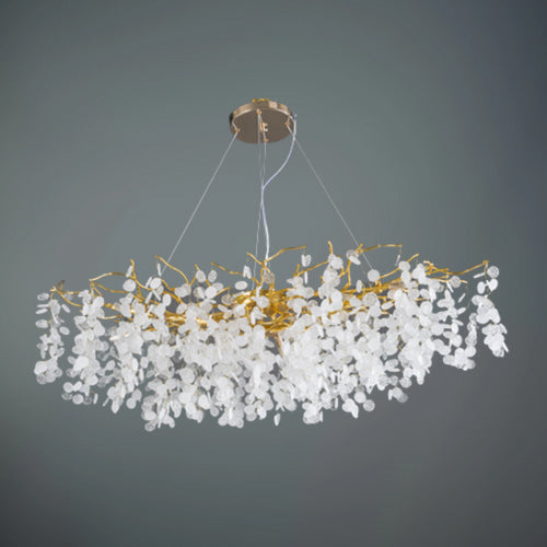 STODE® Elegant French Crystal Chandelier - Luxury Hanging Light Fixture