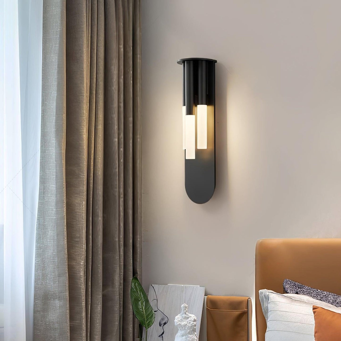 STODE® Rousseau 4.7" Wall Lamp - Gold Metal Frosted 3-Light Sconce for Living Room Décor (Pack of 1)
