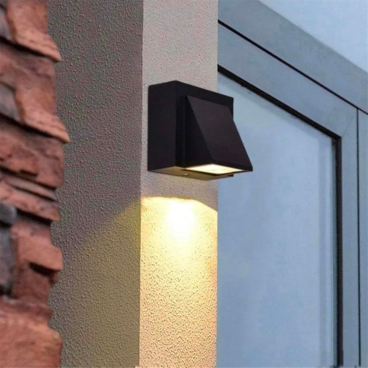 STODE® IP65 Waterproof & Shockproof LED Wall Light – Metal Design | Indoor/Outdoor Warm White Lamp (Pack of 1)