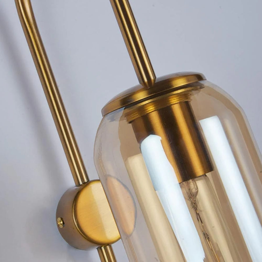 STODE® Designer Sunset Glass Wall Light – Elegant Ambient Lighting for Modern Interiors