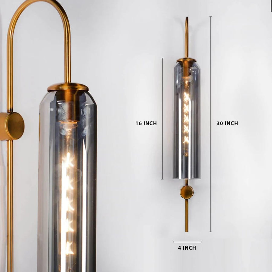 STODE® Designer Sunset Glass Wall Light – Elegant Ambient Lighting for Modern Interiors