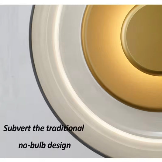 STODE® Glass Mushroom Sconce Light - LED Wall Lamp for Living Room, Bedroom, Bedside, Bar & Shop Décor