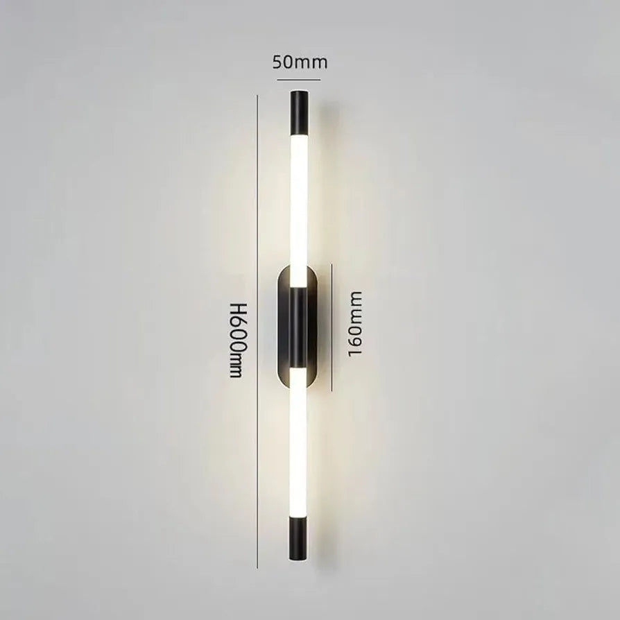STODE® LED Linear Wall Sconce Light - Long Strip Wall Lamp with 3-Color Mode for Bathroom, Bedroom, Stairs & Living Room Décor (Pack of 1)
