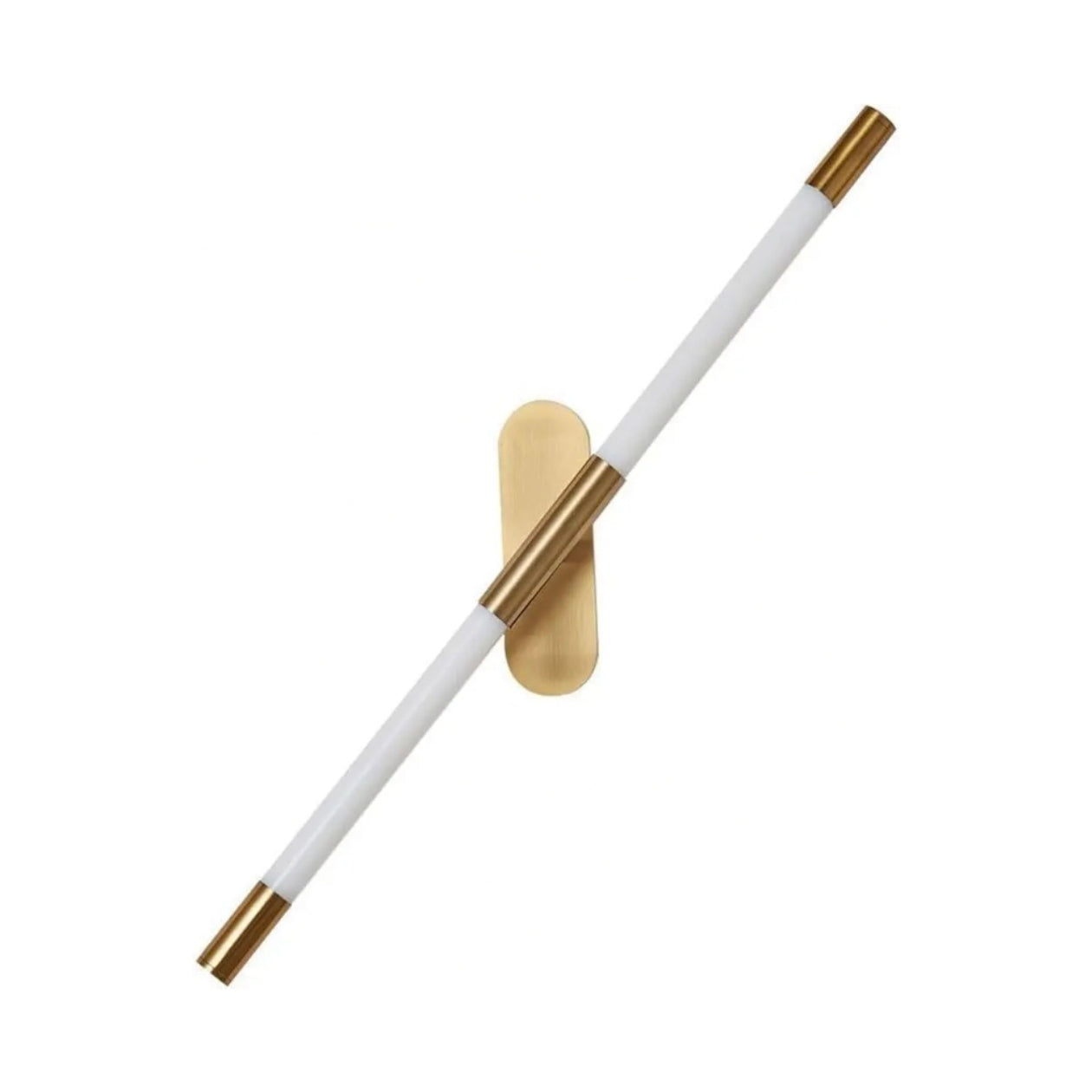 STODE® 600MM Modern Gold LED Wall Light – Rotatable Linear Strip Wall Lamp for Bathroom, Bedroom, Hallway & Vanity (Pack of 1)