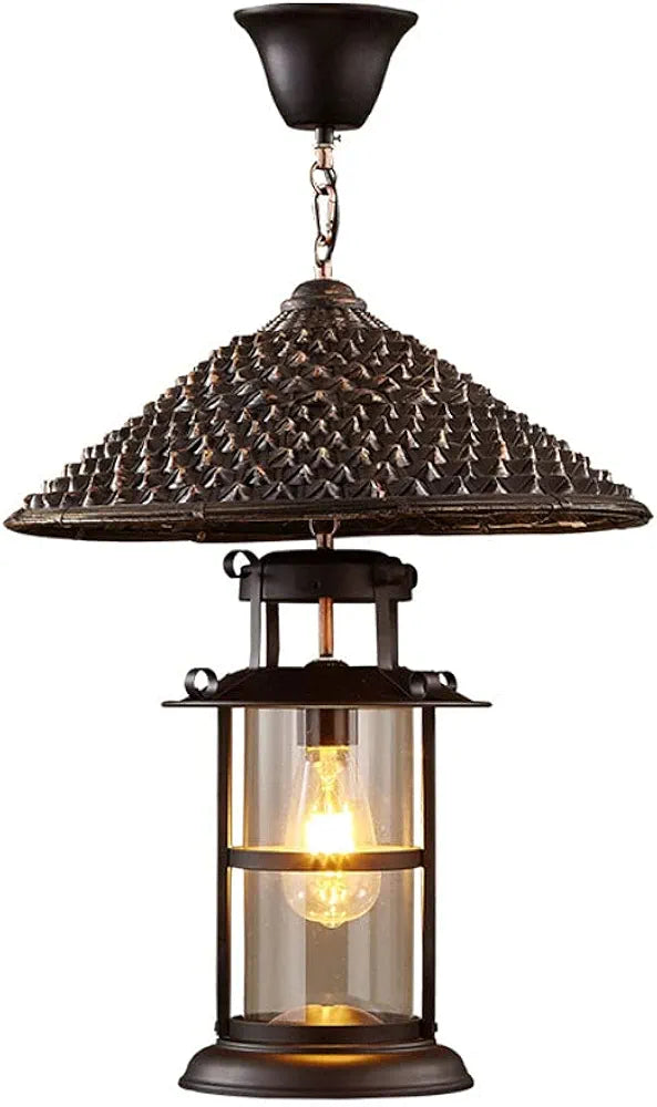 STODE® American Country Hat Chandelier - Creative Ceiling Pendant Light for Bedroom, Dining Room & Bar Décor