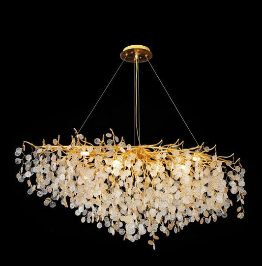 STODE® Elegant French Crystal Chandelier - Luxury Hanging Light Fixture