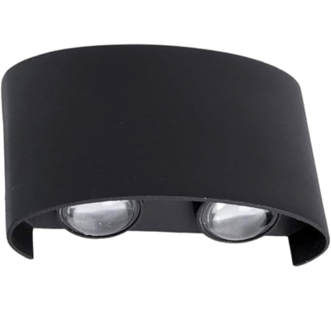 STODE® Aluminum LED Wall Lights for Outdoor/Indoor Use - IP65 Waterproof - Warm White (Pack of 1)