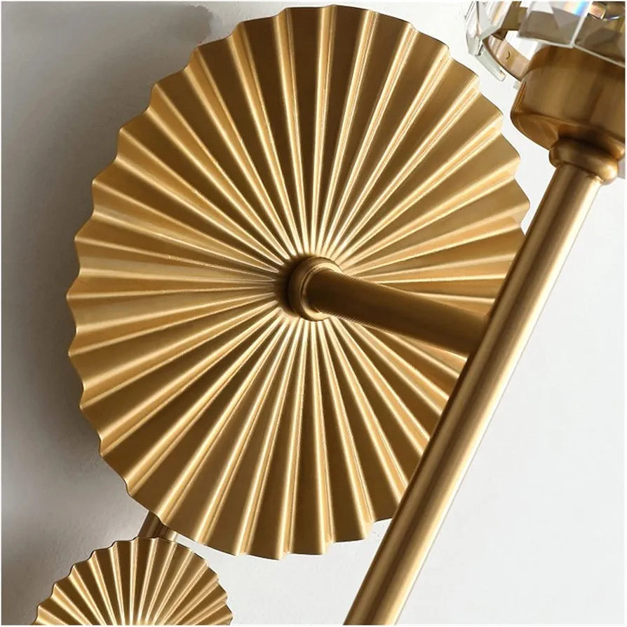 STODE® Modern Crystal Wall Sconce - Elegant LED Wall Lamp for Bedroom, Living Room & Staircase Décor