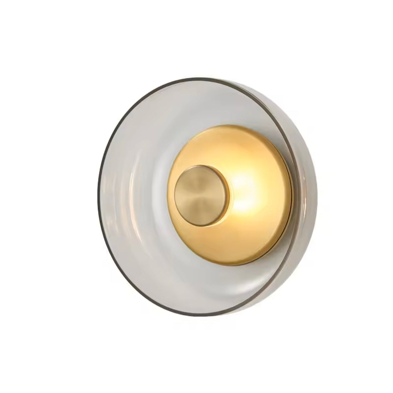 STODE® Glass Mushroom Sconce Light - LED Wall Lamp for Living Room, Bedroom, Bedside, Bar & Shop Décor