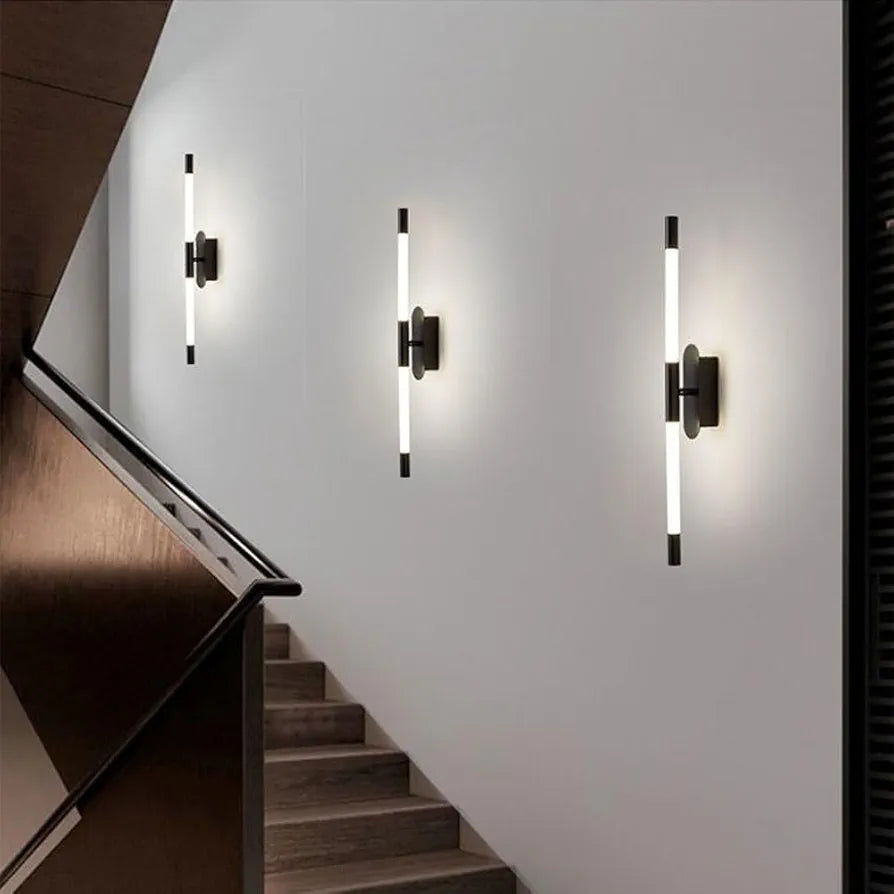 STODE® LED Linear Wall Sconce Light - Long Strip Wall Lamp with 3-Color Mode for Bathroom, Bedroom, Stairs & Living Room Décor (Pack of 1)