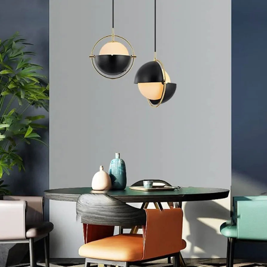 STODE® Nordic Luxury Chandelier - Modern Single-Head Hanging Lamp for Bedroom, Dining Room & Bar Décor