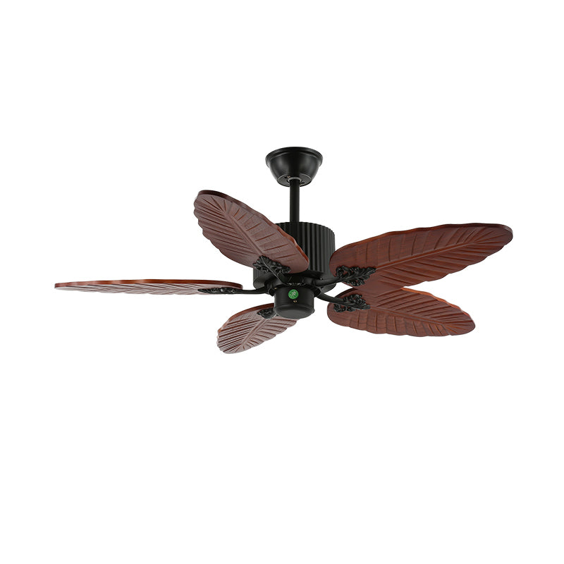 STODE® Banana Leaves 52" Ceiling Fan with Light | Tropical Design for Indoor Spaces