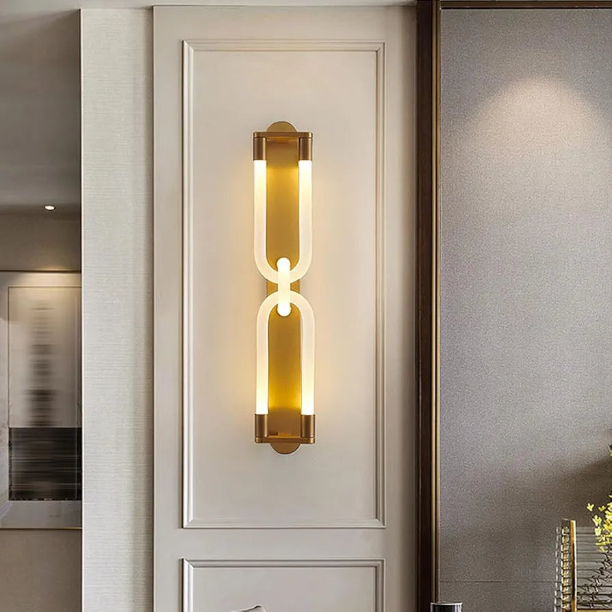 STODE® Modern LED Wall Lamp - 600mm Acrylic Bedside Sconce - Long Strip Light for Living Room, Bedroom & Bathroom Décor