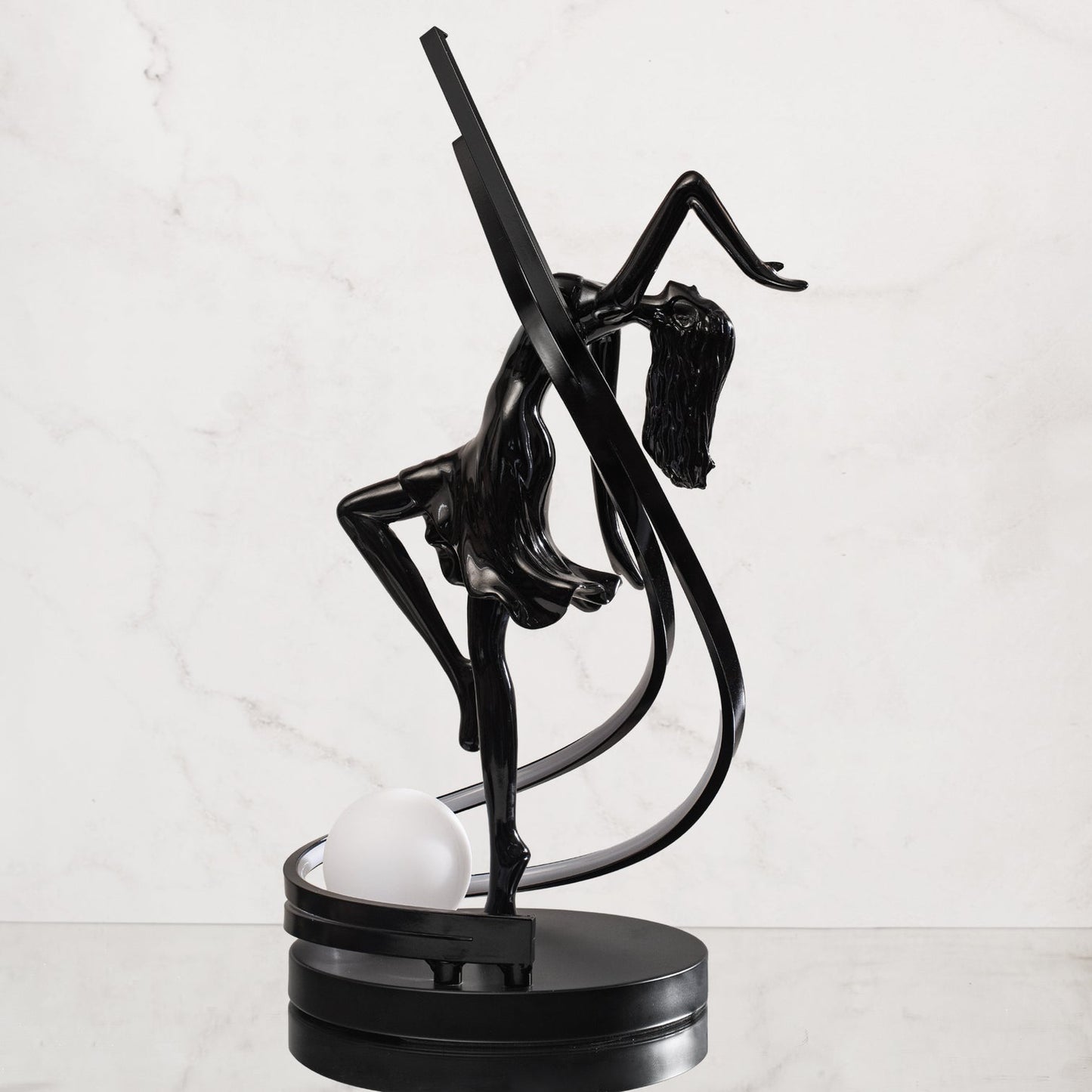 STODE® Dancing Girl Décor Lamp | Elegant Humanoid Sculpture Table Light for Home Aesthetics