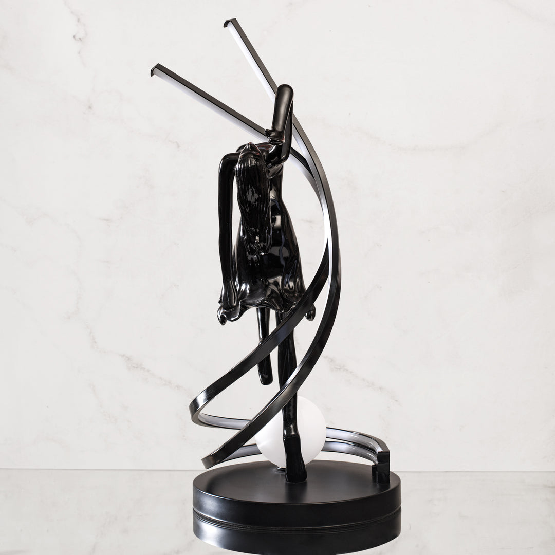 STODE® Dancing Girl Décor Lamp | Elegant Humanoid Sculpture Table Light for Home Aesthetics