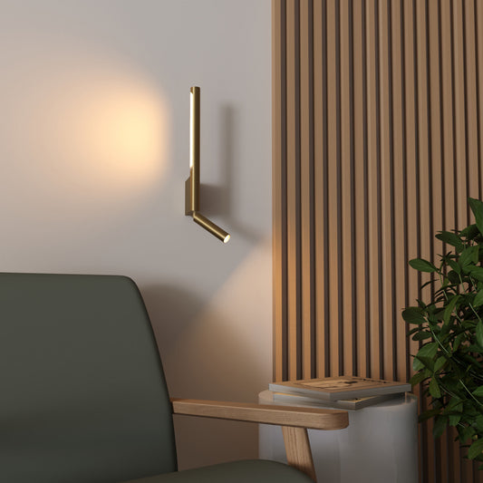 LED Brass Spot Focus Wall Light -3c color changing - Spot focus (Pack of 1)