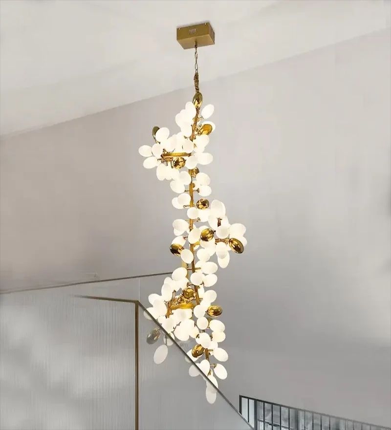 STODE® Modern Grape-Shaped LED Chandelier | Elegant Pendant Lighting for Dining Room & Home Décor