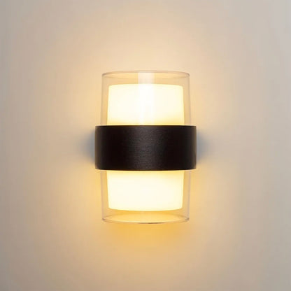 STODE® IP65 10W Acrylic Up-Down Outdoor Wall Light - Warm White LED Wall Mount for Gate, Garden & Exterior Décor (Pack of 1)