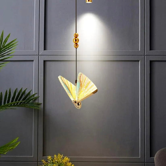 STODE® Home Decorative Butterfly Paradise Hanging Pendant Light – Inbuilt LED Chip - Bedroom & Living Room Décor (Pack of 1)