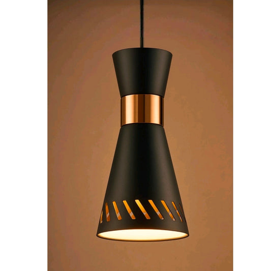 STODE® Black Hanging Pendant Light - Elegant Ceiling Lamp for Living Room, Hall, Balcony & Indoor-Outdoor Décor (Pack of 1)