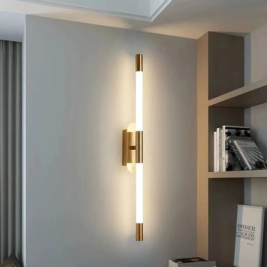 STODE® LED Linear Wall Sconce Light - Long Strip Wall Lamp with 3-Color Mode for Bathroom, Bedroom, Stairs & Living Room Décor (Pack of 1)