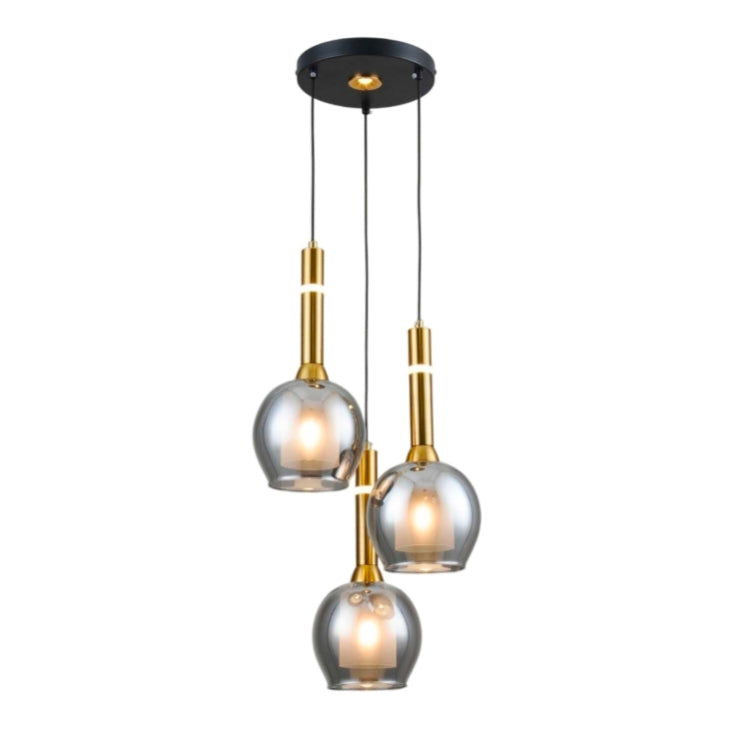 STODE® Elegant 3-Light Pendant Lamp - Stylish E27 Ceiling Light for Living Room & Bedroom