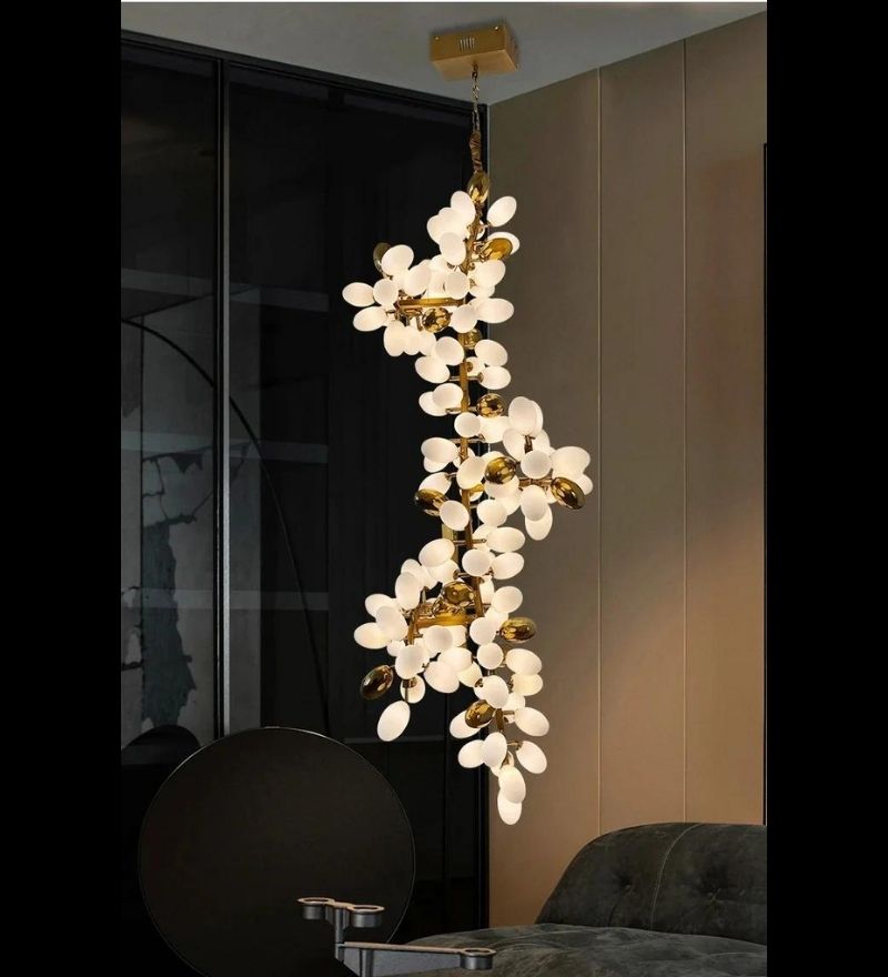 STODE® Modern Grape-Shaped LED Chandelier | Elegant Pendant Lighting for Dining Room & Home Décor