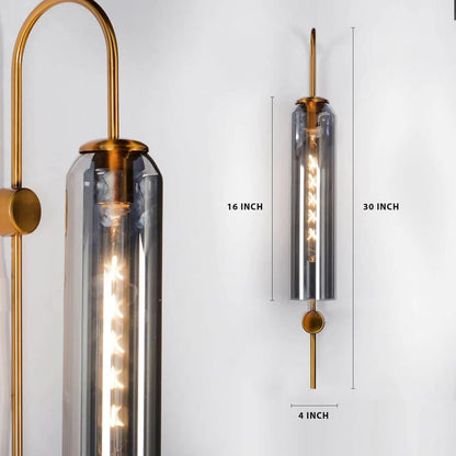 STODE® Designer Sunset Glass Wall Light – Elegant Ambient Lighting for Modern Interiors