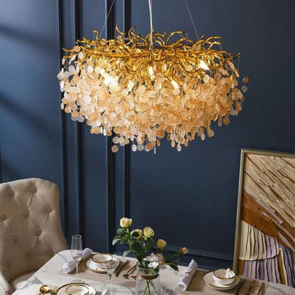 STODE® 800mm Handcrafted Glass Cloud Chandelier - Elegant Modern Lighting
