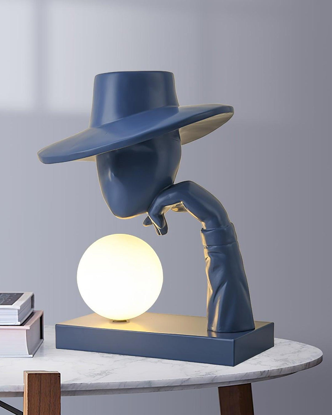 STODE® Mystic Muse Table Lamp | Humanoid Sculpture Design for Artistic Home Décor