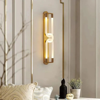 STODE® Modern LED Wall Lamp - 600mm Acrylic Bedside Sconce - Long Strip Light for Living Room, Bedroom & Bathroom Décor