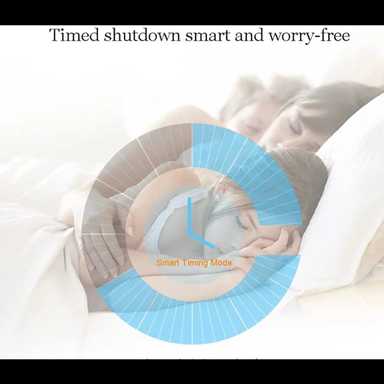 STODE® Modern Indoor 52inch Ceiling Fan with LED Light & Remote | Acrylic Lampshade Chandelier Fan for Bedroom & Living Room Décor