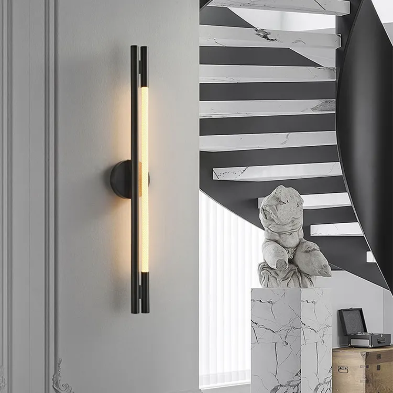 STODE® Silicon Gel Wall Lamp - 600mm Modern LED Light - 3 Color Changing for Home & Bedroom Décor