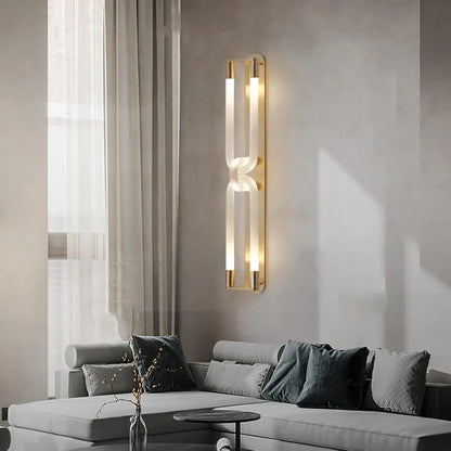 STODE® Modern LED Wall Lamp - 600mm Acrylic Bedside Sconce - Long Strip Light for Living Room, Bedroom & Bathroom Décor