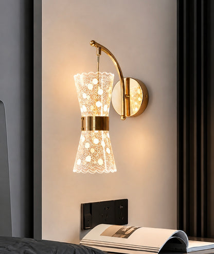 STODE® Gold 10W LED Pendant Wall Lamp – Modern Up & Down with 3 Color Changing Light for Dining Room & Home Décor (Pack of 1)