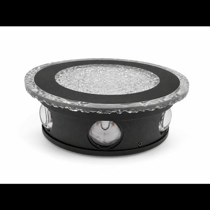 STODE® 12W Round 6-Way LED Wall Light – 6×2W Warm White, Premium Glass & Aluminum Build, IP65 Waterproof Decorative Indoor & Outdoor Wall Lamp for Bedroom, Living Room, Balcony & Home (Pack of 1)