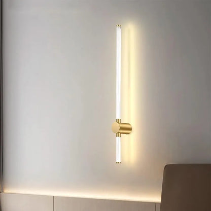 STODE® Modern Minimalist LED Wall Sconce | 13W Linear Strip Light Bar with 3-Color Dimming for Living Room & Bedroom Décor (Pack of 1)
