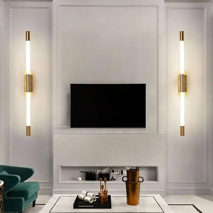 STODE® LED Linear Wall Sconce Light - Long Strip Wall Lamp with 3-Color Mode for Bathroom, Bedroom, Stairs & Living Room Décor (Pack of 1)