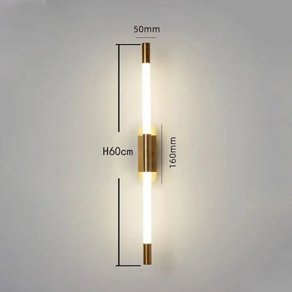 STODE® LED Linear Wall Sconce Light - Long Strip Wall Lamp with 3-Color Mode for Bathroom, Bedroom, Stairs & Living Room Décor (Pack of 1)